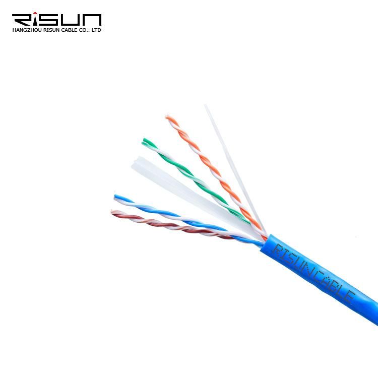 UTP Indoor LSZH Sheath 0.53mm CAT6 Network Cable