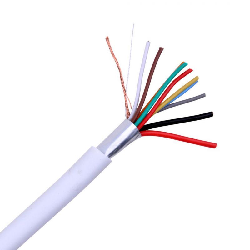 Shield CCA/TC/BC/TCCA Stranded 2X0.50+10X0.22 Composite CPR Cca, s1, d1, a1 Alarm Cable Security Cable