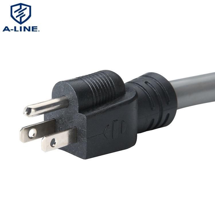 3 Pin Waterproof Outdoor Use American Type Power Cord