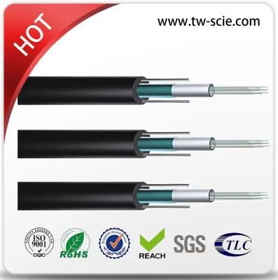 Single Mode Unitube Fiber Cable for Aerial Installation GYXTW