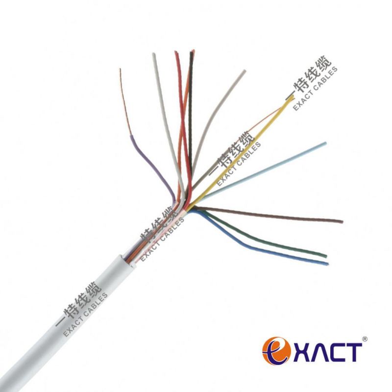 Solid 18xAWG24 Unshielded CCA Alarm Cable EN50575 IEC6032-1