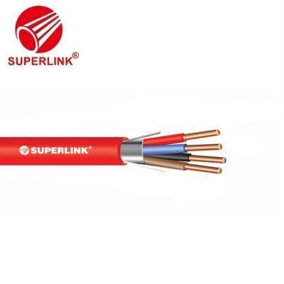 4 Core Shielded Cable Fire Alarm Cable Fire Resistant Smoke Detector Cable