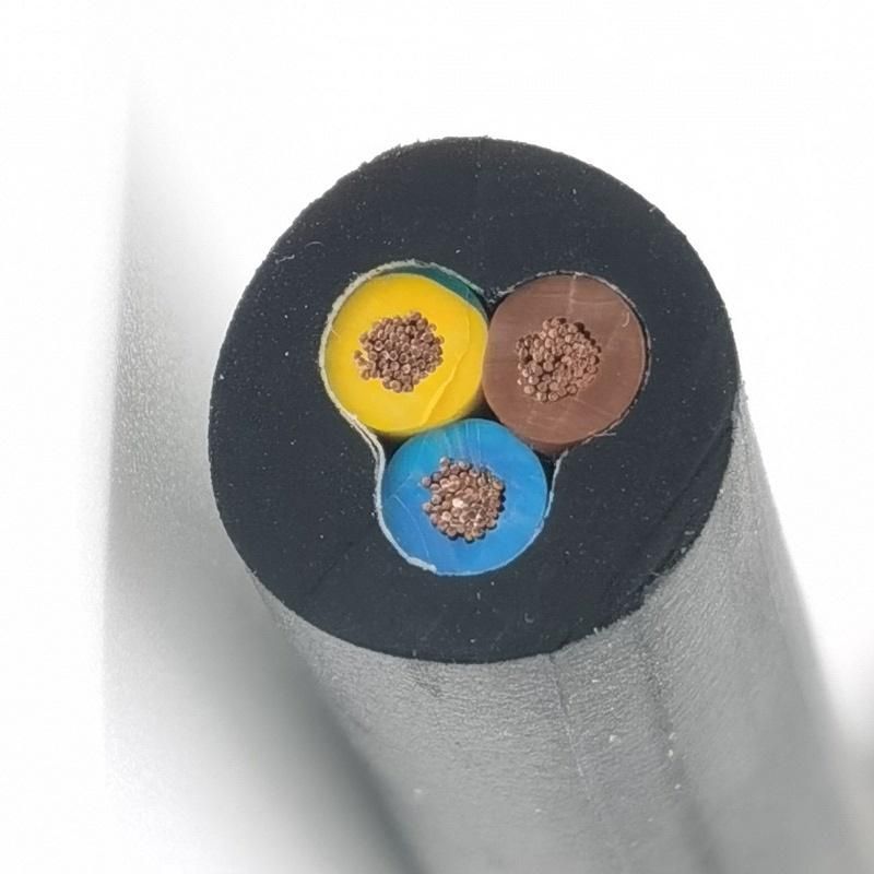 Dceh/3-100 Cable Rubber Sheathed Locomotive Vehicle Cable 750V