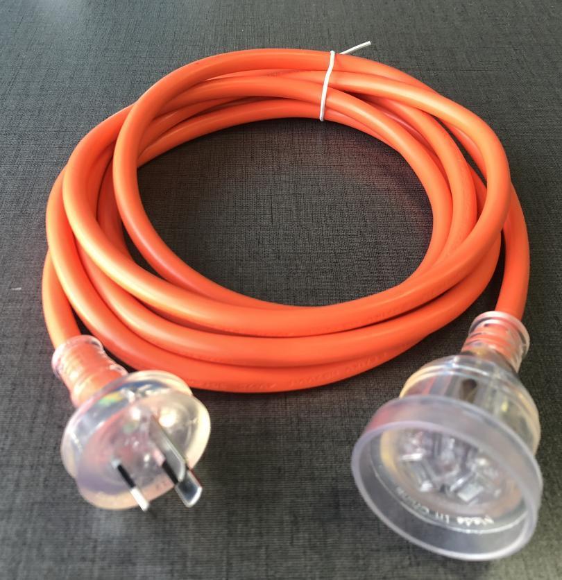 Three Pins Extension Cord with SAA Approved