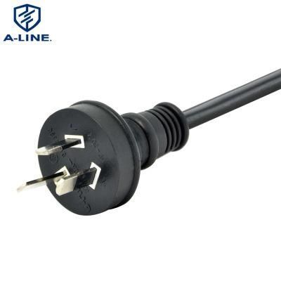 SAA Approved Australian 3 Pins 10A 250V Power Cord Factory