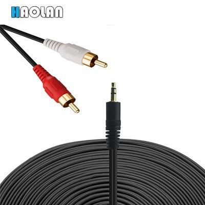 3.5mm to RCA Cable, Audio/Video Cable 1FT