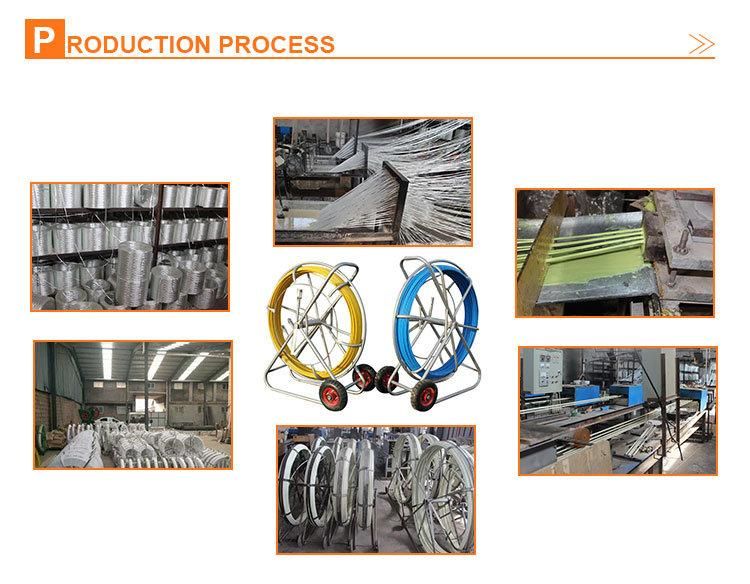 14mm 300m Fiberglass Cable Conduit Rodding Cobra Duct Rodder