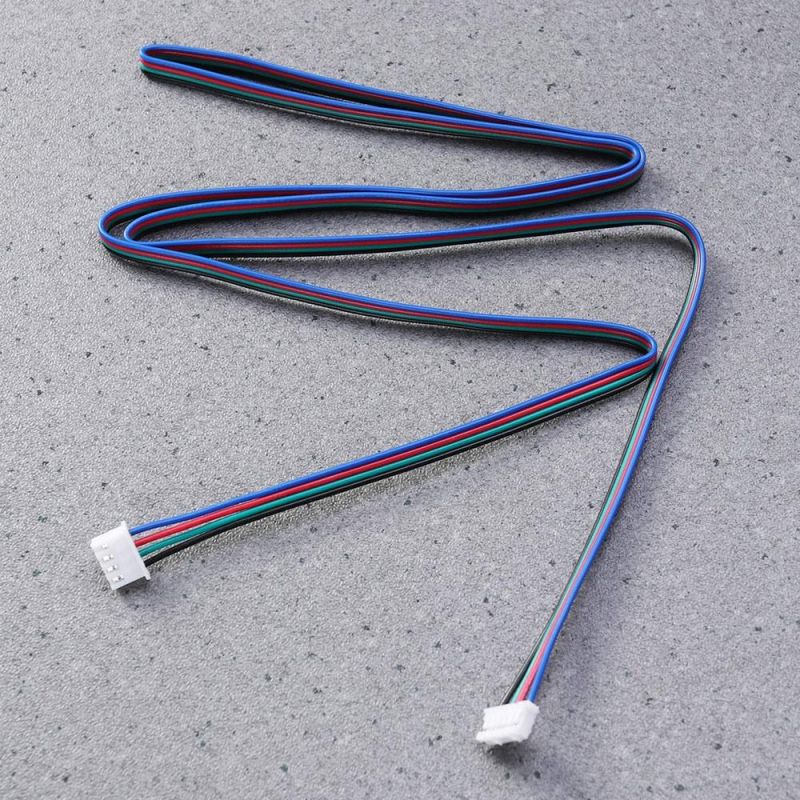 Olearn 4-Pin Female-Female Xh2.54 Connector Extension Cable for 3D Printer NEMA 17 Stepper Motor Cable Wire