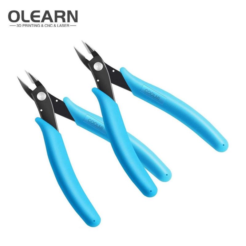 Olearn Wire Cutters Set, Wire Cutters for Jewelry Making, 5 Inch Professional Side Cutting Pliers with Internal Spring Electronic Shear Side Cutters Pliers
