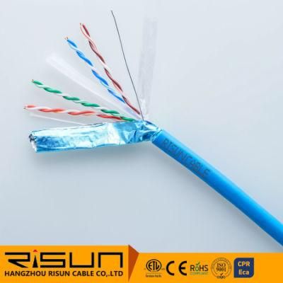CAT6 Shielded 23 AWG 4 Pair PVC Ethernet Cable