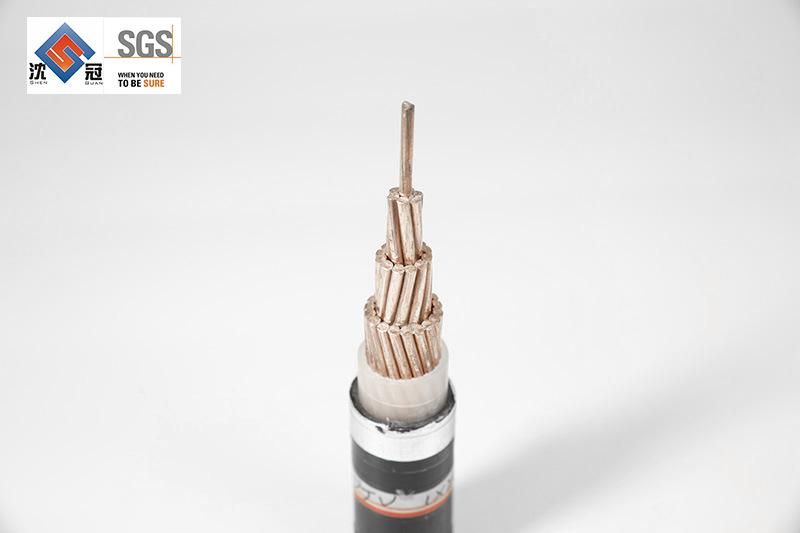 Shenguan Wire Cable N2xsy Cable 12/20kv 1X120mm2 Single Core Cu/XLPE/PVC Underground Power Cable
