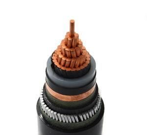 66kv 110kv 220kv High Voltage XLPE Power Cable 1*1800 1 Core Copper Cable