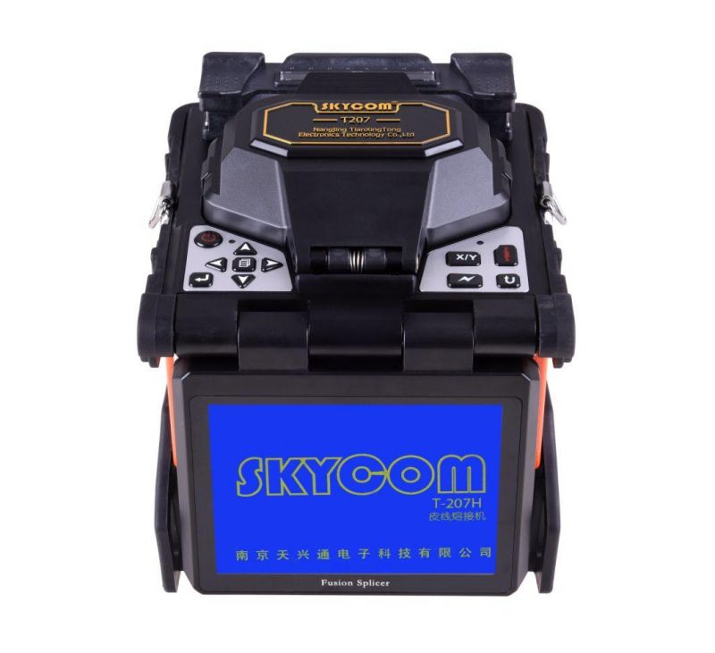 Skycom Orange Color 4 Motor Fusion Splicer T-207H