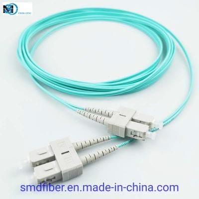 Sc-Sc/Upc Om3 Fiber Optic Patch Cord Duplex, 2.0mm, 5m
