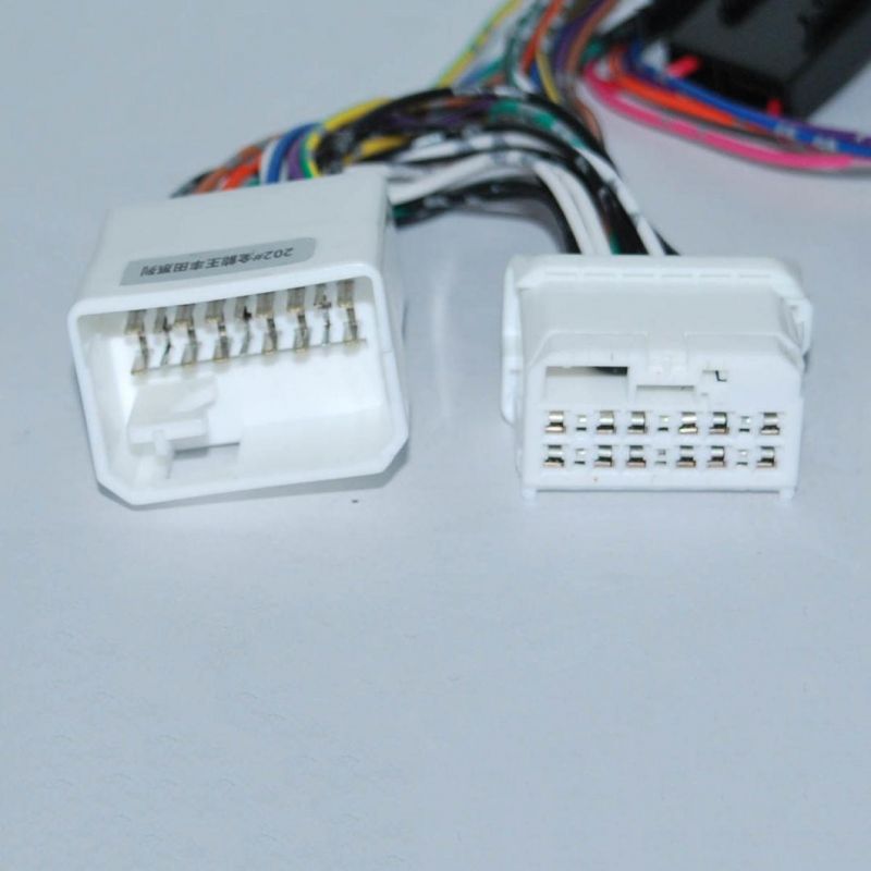 Universial Customized Home Appliance/Electrical Appliance Wire Harness with White Connector