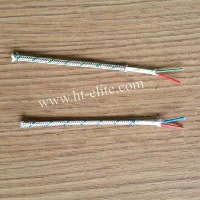 24 AWG Thermocouple Cable Fiberglass Insulated Type K / J / E / N / T / R / S / B