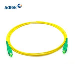 1m LC/Upc-LC/Upc 9/125 Sm Duplex 2.0mm PVC Fiber Optic Patch Cord