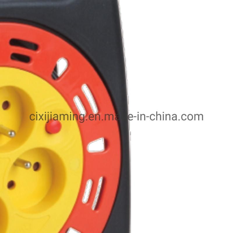Jm0116A-Cr-F15m French Type Cable Reel with Children Protection