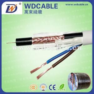 CCTV Coaxial Rg59 Siamese Cable with 2c