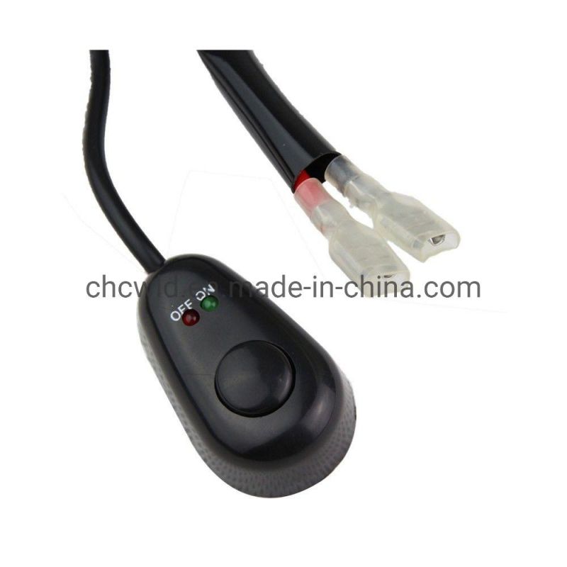 Custom 10X Wiring Harness Kit Switch on/off Fit LED Light
