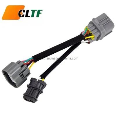 Custom Automotive Waterproof Electronic Wire Harness Adapter Connector Jumper Harness