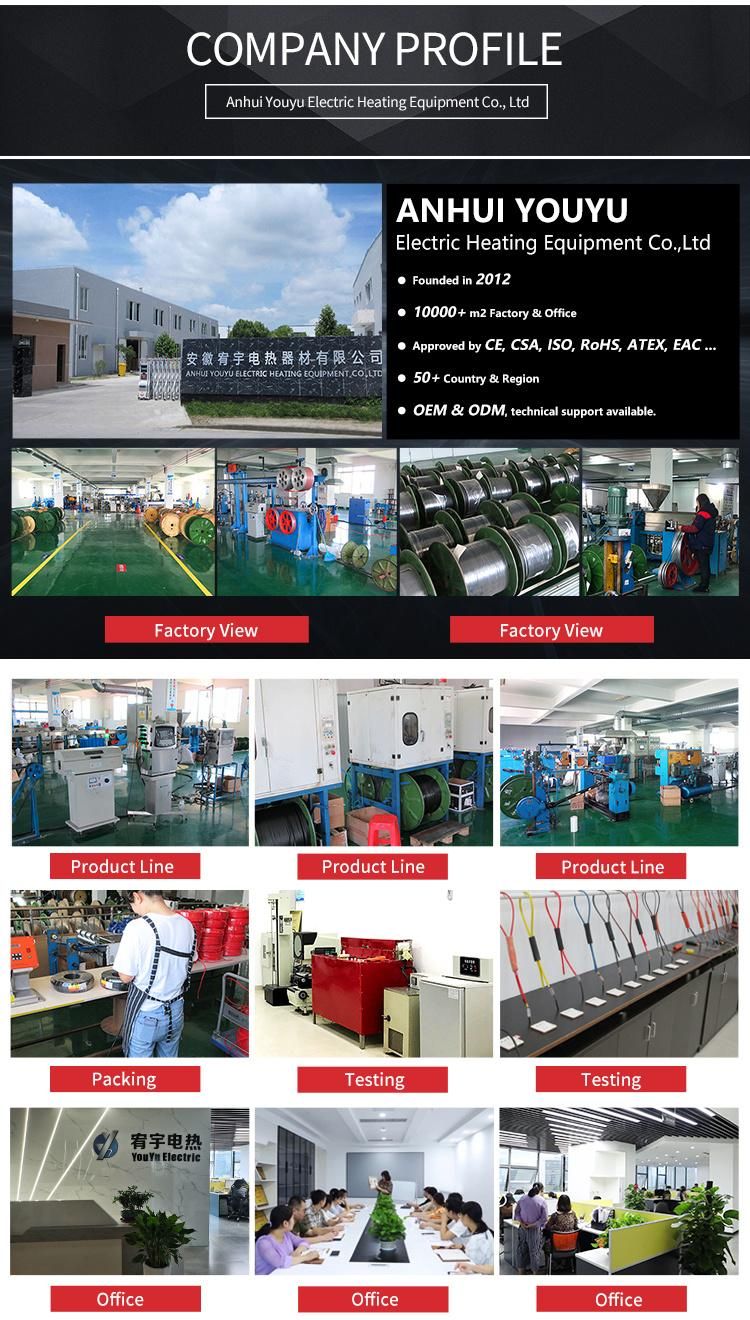 Constant Wattage Heat Tracing Cable for Petrochemical Metallurgy