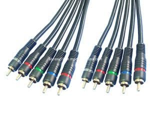 Cable 5RCA Male to 5RCA Male RGB Type (KB-AV08)