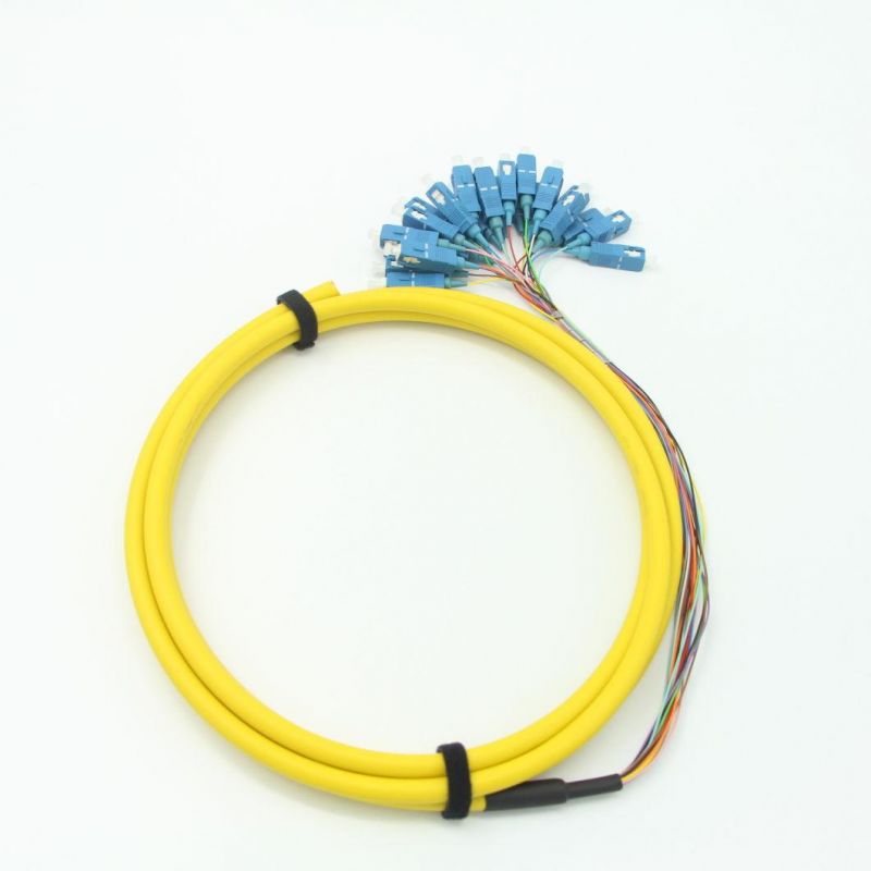 MPO (F) - Sc OS2 12 Core Fiber Optic Fanouts Assemblies