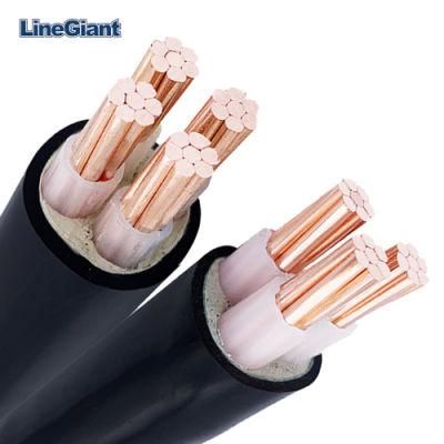 4+1 Core Solid Copper Electrical Wire Cables/Chinese Factory (WDZA-YJY) / Professional Electrical Cable Wire and Power Cable Supplier