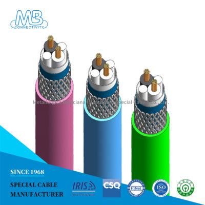 Light Weight Power Cable of Lower Gas Emission and Smoke Opacity