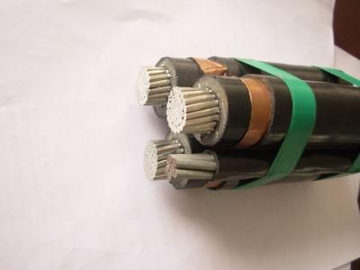 Quadruplex Service Drop AAAC 6201 Alloy Neutral Conductor Shetland