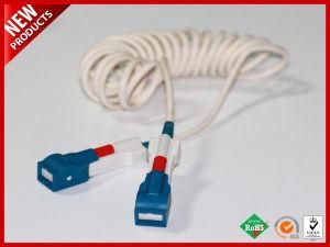 SC Bend Safe Curl Fiber Patch Cable Jumpers