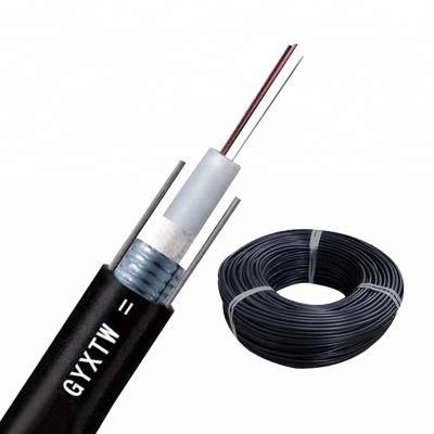 Crush Resistance and Flexibility 12 48 96 128 Core Single Mode Fiber Optic Cable GYXTW Fiber Optic Cable