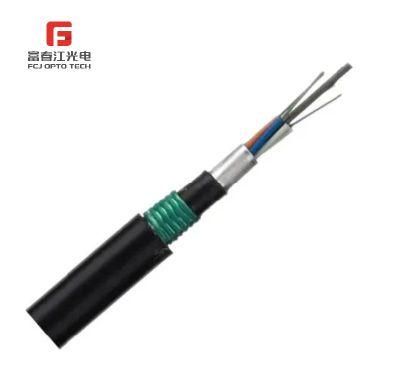 Armoured Steel Tape Fuchunjiang GYTA Single Mode Outdoor Underground Fiber Optic Cable