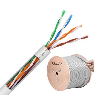 4 Pairs 24AWG Network LAN Cable UTP Cat5e Cable