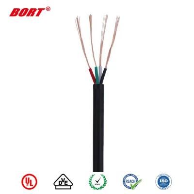 Sjt Good Quality Low Price Multi 4 Core Power Cord Cables