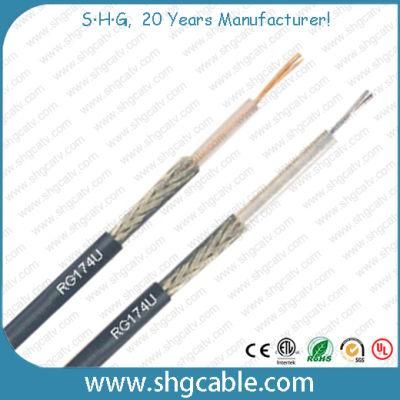 Mil Standard RF Coaxial Cable Rg174/U