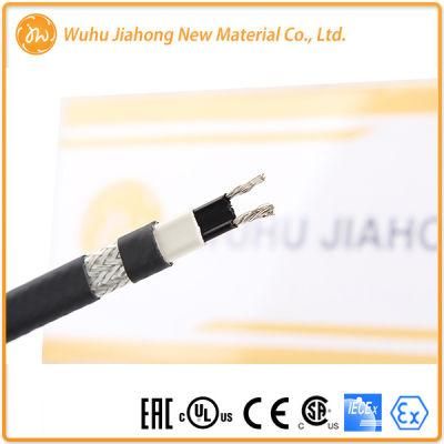 Drain Eave Ice Buildup Self-Limiting Heat Cables Self-Regulating Heating Cables Roof and Gutter Downspouts De-Icing Electric Heat Cable