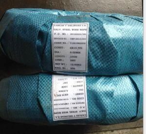 Electric Galvanized Steel Wire Rope 6X19+FC