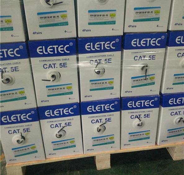 Cat5e Outdoor LAN Cable 24AWG Copper 4pair 100MHz Cat5e Copper&CCA