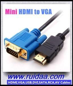 Gold HDMI to VGA Cable Length Optional (RD-VGA-C/007)