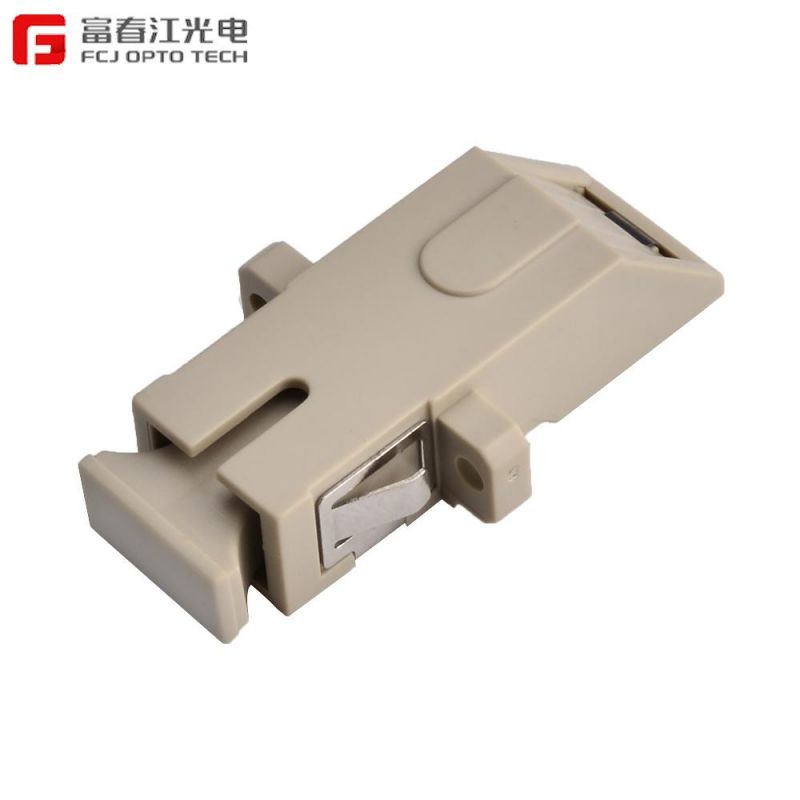 Good Interchangeability Sc/Upc Fiber Optic Adapter Singlemode Active Aoc Sc APC Cable Simplex Fiber Optic Coupler Adapter for Sale