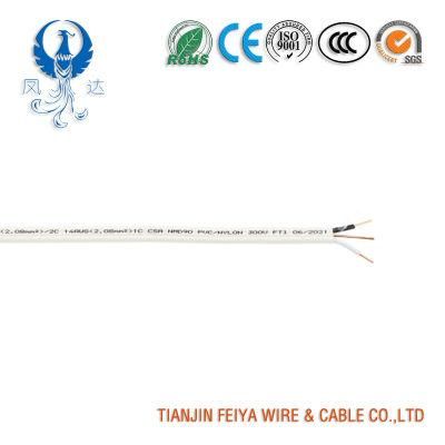 Romex Nmd90-14/2-150m/Spool Type Nmd90 Non-Metallic Sheathed Building Wire, 300 VAC, (2) 14 AWG Copper Conductor, White Romex Nmd90
