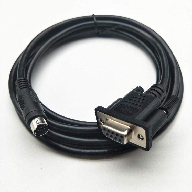 IP67 Waterproof Cable Mini DIN to RS232 dB9 Cable Assembly
