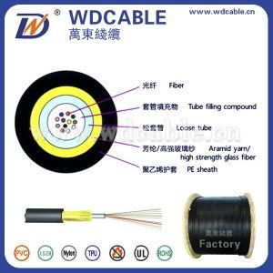 Unitube Non-Metallic Micro Cable, Jet Outdoor Fiber Optic Cable (JET)