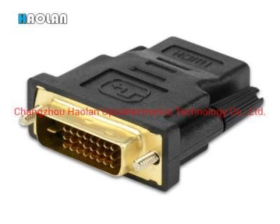 HDMI Adapter DVI 24+1 Male to HDMI Female 1080P 3D