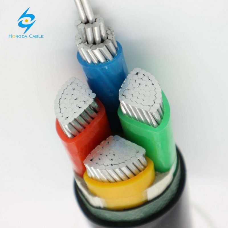 4X95mm2 XLPE Insulation Unarmored U-1000 Ar2V / RO2V Cable for Industrial