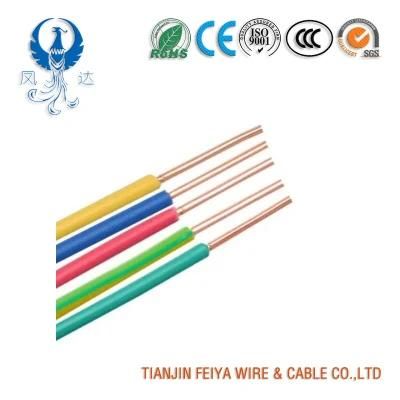 BV / Bvr / Zr-BV / Zr-Bvr / Nh-BV Solid Copper PVC Insulated Electric House Building Wire