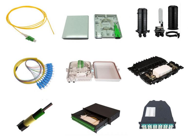 FTTH Outdoor Figure 8 Optical Fiber 1f-4f Drop Cable Gjyxch-1b6/2b6/4b6