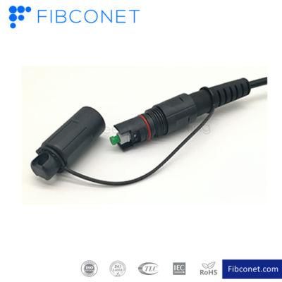 Outdoor Ftta Waterproof Sc Connector Fiber Optical Jumper Patch Cable